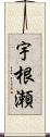 宇根瀬 Scroll