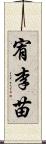 宥李苗 Scroll