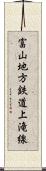 富山地方鉄道上滝線 Scroll