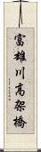 富雄川高架橋 Scroll