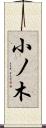 小ノ木 Scroll