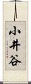 小井谷 Scroll