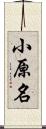 小原名 Scroll