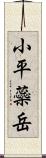 小平蘂岳 Scroll