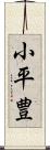 小平豊 Scroll