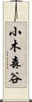 小木森谷 Scroll