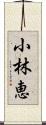 小林恵 Scroll