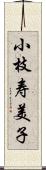 小枝寿美子 Scroll