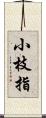 小枝指 Scroll