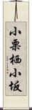 小栗栖小坂 Scroll