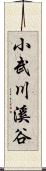 小武川溪谷 Scroll