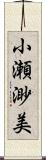 小瀬渺美 Scroll