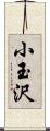 小玉沢 Scroll