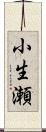 小生瀬 Scroll