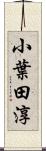 小葉田淳 Scroll