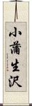 小蒲生沢 Scroll