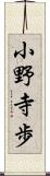 小野寺歩 Scroll