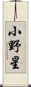 小野星 Scroll