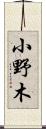 小野木 Scroll