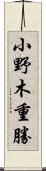 小野木重勝 Scroll