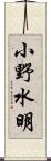 小野水明 Scroll