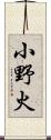 小野火 Scroll