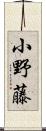 小野藤 Scroll