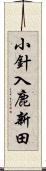 小針入鹿新田 Scroll