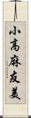 小高麻友美 Scroll