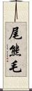 尾熊毛 Scroll