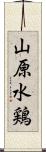 山原水鶏 Scroll