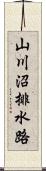 山川沼排水路 Scroll