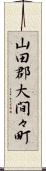 山田郡大間々町 Scroll