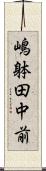嶋躰田中前 Scroll