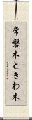 常磐木 Scroll