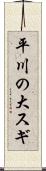 平川の大スギ Scroll