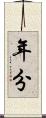 年分 Scroll