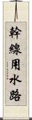 幹線用水路 Scroll