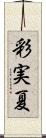 彩実夏 Scroll