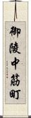 御陵中筋町 Scroll