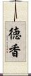 徳香 Scroll