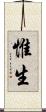 惟生 Scroll