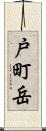 戸町岳 Scroll