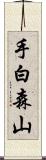 手白森山 Scroll