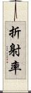折射率 Scroll