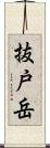 抜戸岳 Scroll