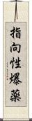 指向性爆薬 Scroll