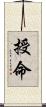 授命 Scroll