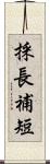 採長補短 Scroll