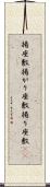 揚座敷 Scroll